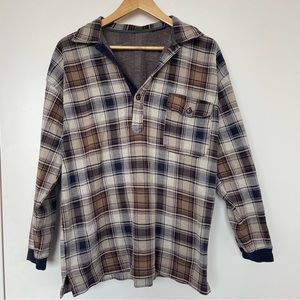 Collared flannel